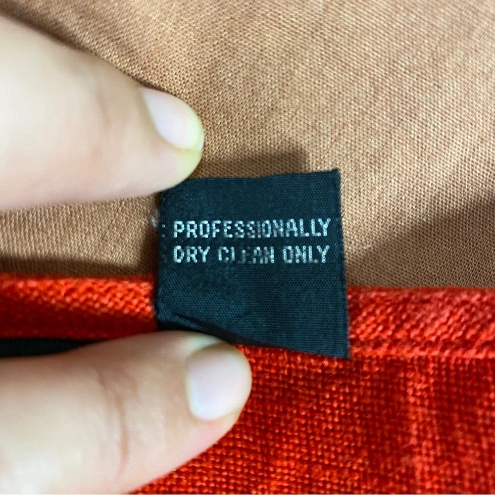 ⚜️❤️VINTAGE DKNY❤️⚜️ size. 4 Red wrap dress - Picture 10 of 10